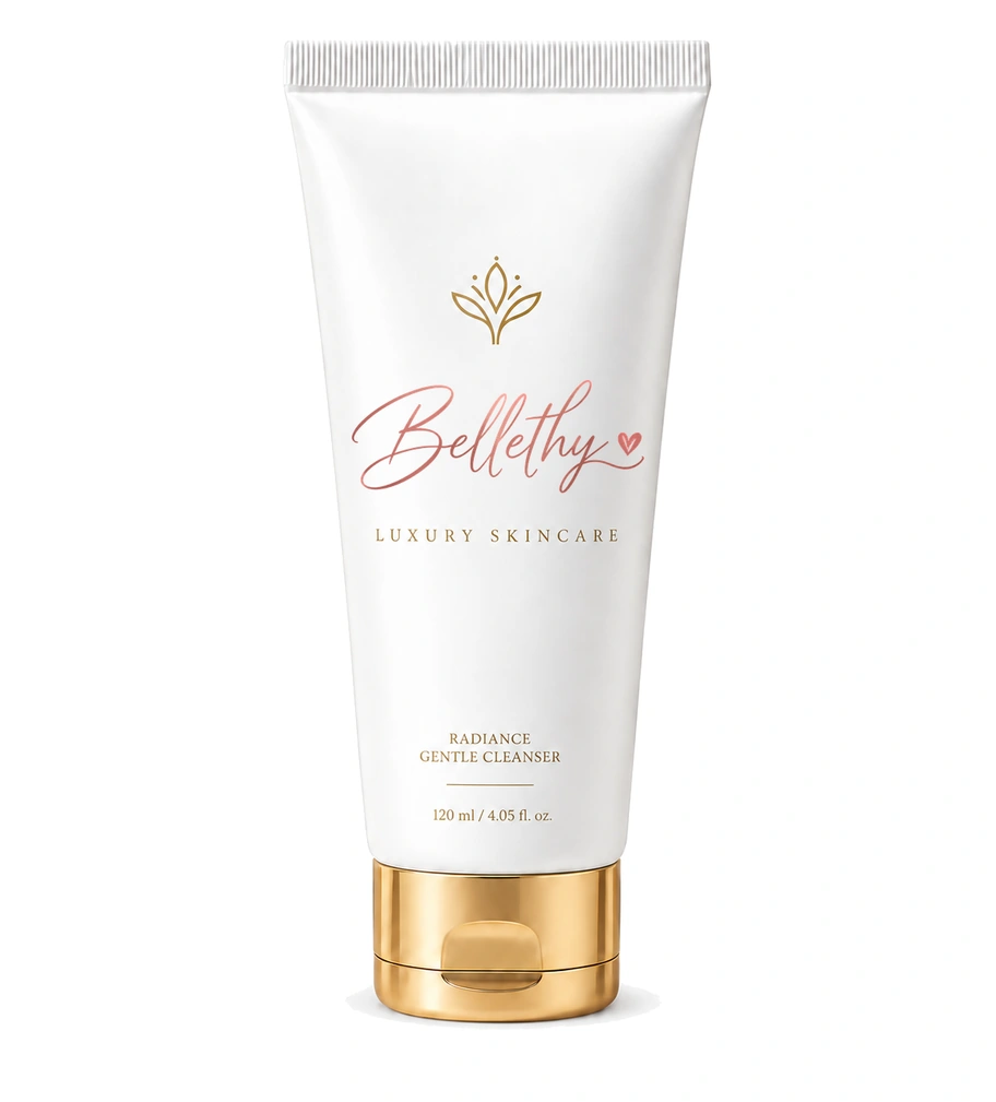 Radiance Gentle Cleanser tube by Bellethy