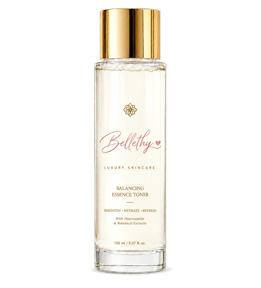 Balancing Essence Toner bottle by Bellethy